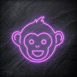 "Affe Monkey" LED Neonschild - NEONEVERGLOW