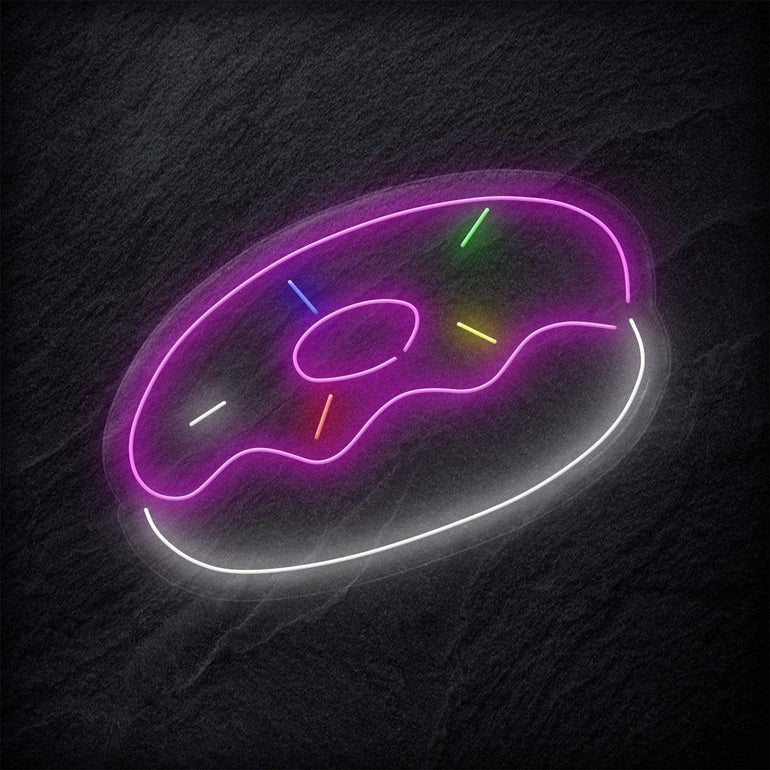 "Donut" LED Neonschild Sign - NEONEVERGLOW