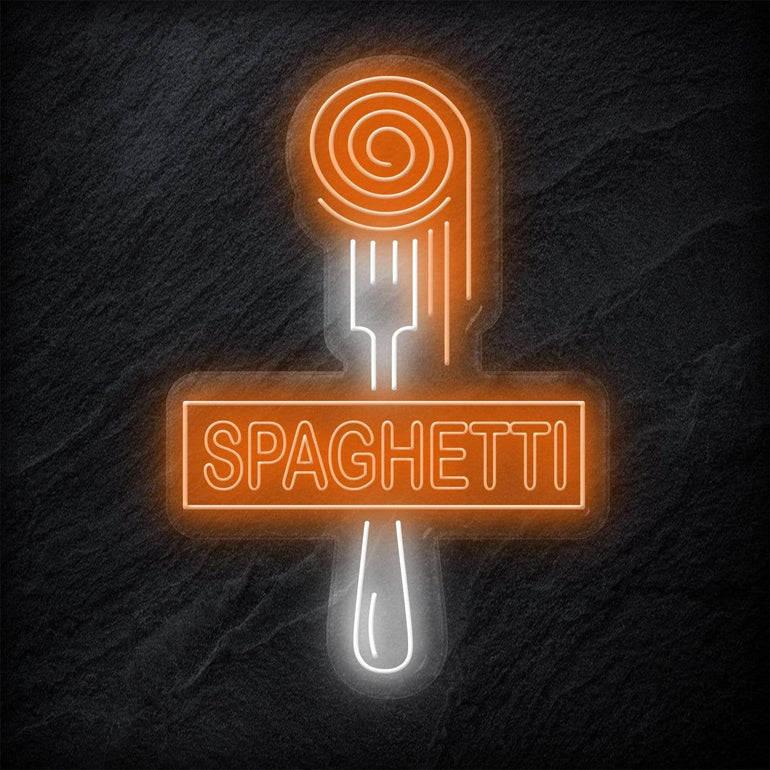 "Spaghetti " LED Neon Schild - NEONEVERGLOW