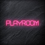 "Playroom" LED Neon Schriftzug - NEONEVERGLOW
