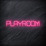 "Playroom" LED Neon Schriftzug - NEONEVERGLOW