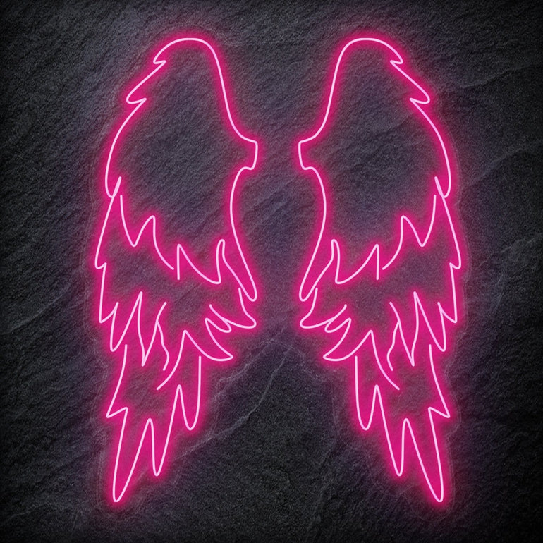 "Flügel Wings" LED Neonschild Sign - NEONEVERGLOW
