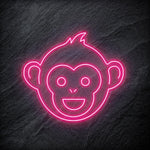 "Affe Monkey" LED Neonschild - NEONEVERGLOW