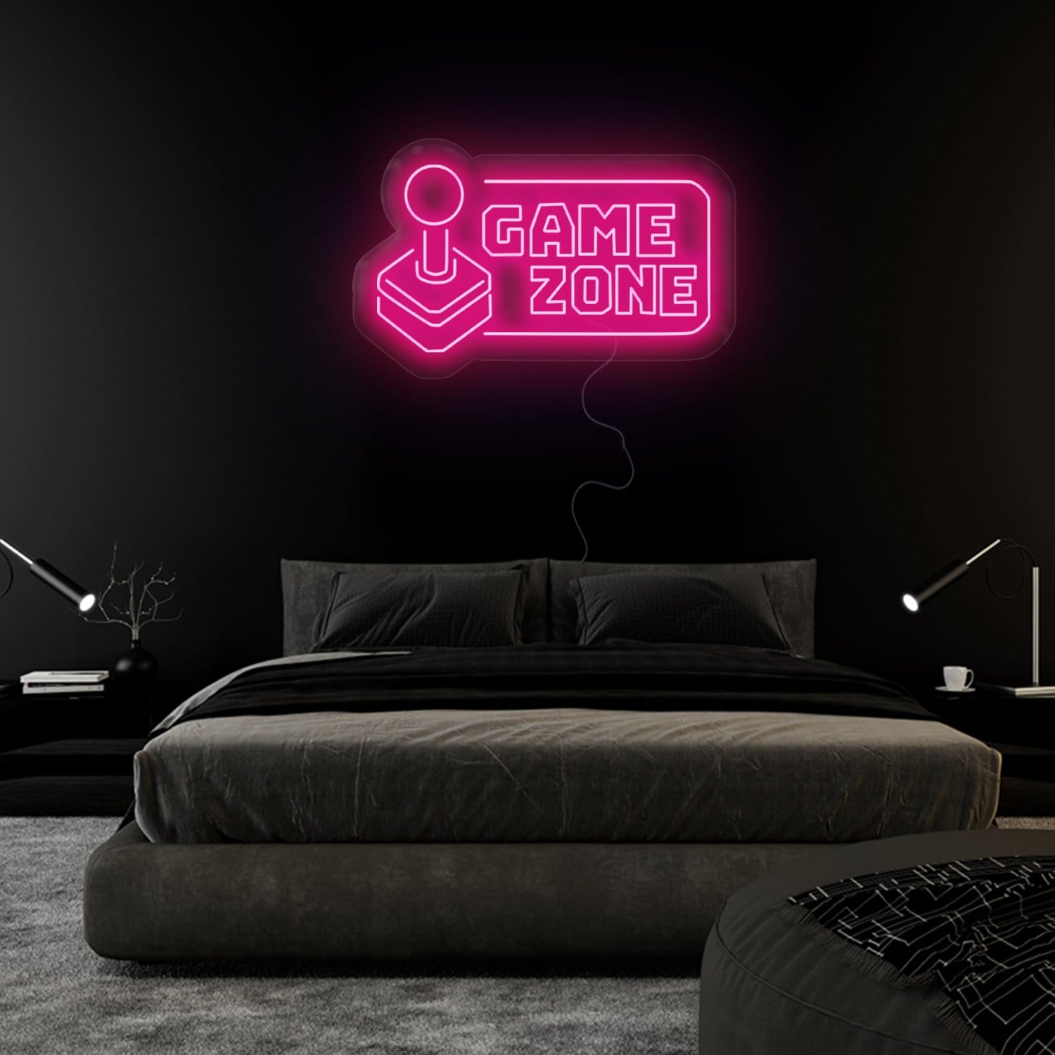 "Game Zone" LED Neonschild Sign - NEONEVERGLOW