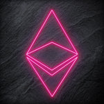 "Ethereum" LED Neonschild - NEONEVERGLOW