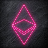 "Ethereum" LED Neonschild - NEONEVERGLOW