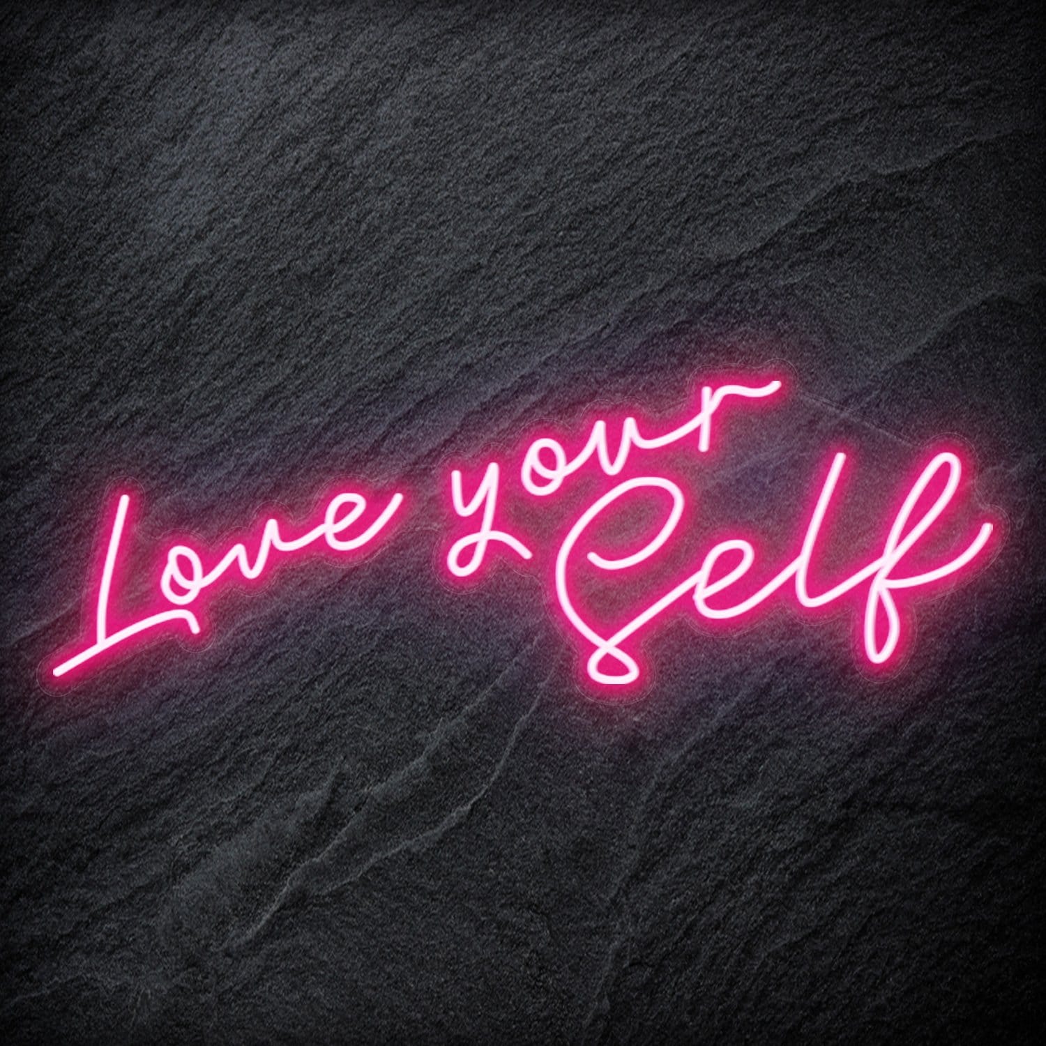 "Love Yourself" LED Neon Schriftzug - NEONEVERGLOW