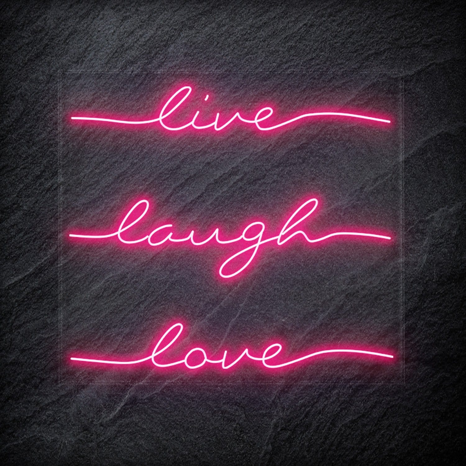 Live Laugh Love Led Neon Schriftzug – Neoneverglow