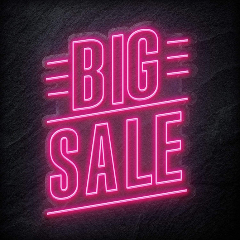 "Sale" LED Neonschild - NEONEVERGLOW