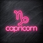 "Capricorn" LED Neonschild - NEONEVERGLOW