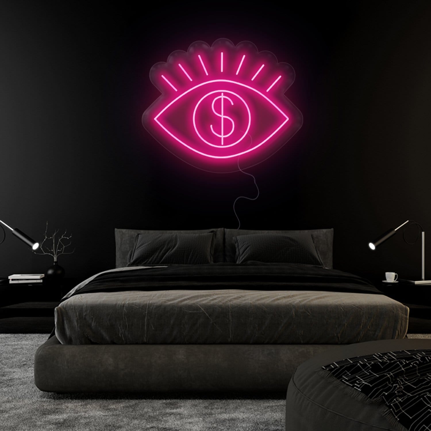 "Augen" LED Neonschild Sign - NEONEVERGLOW