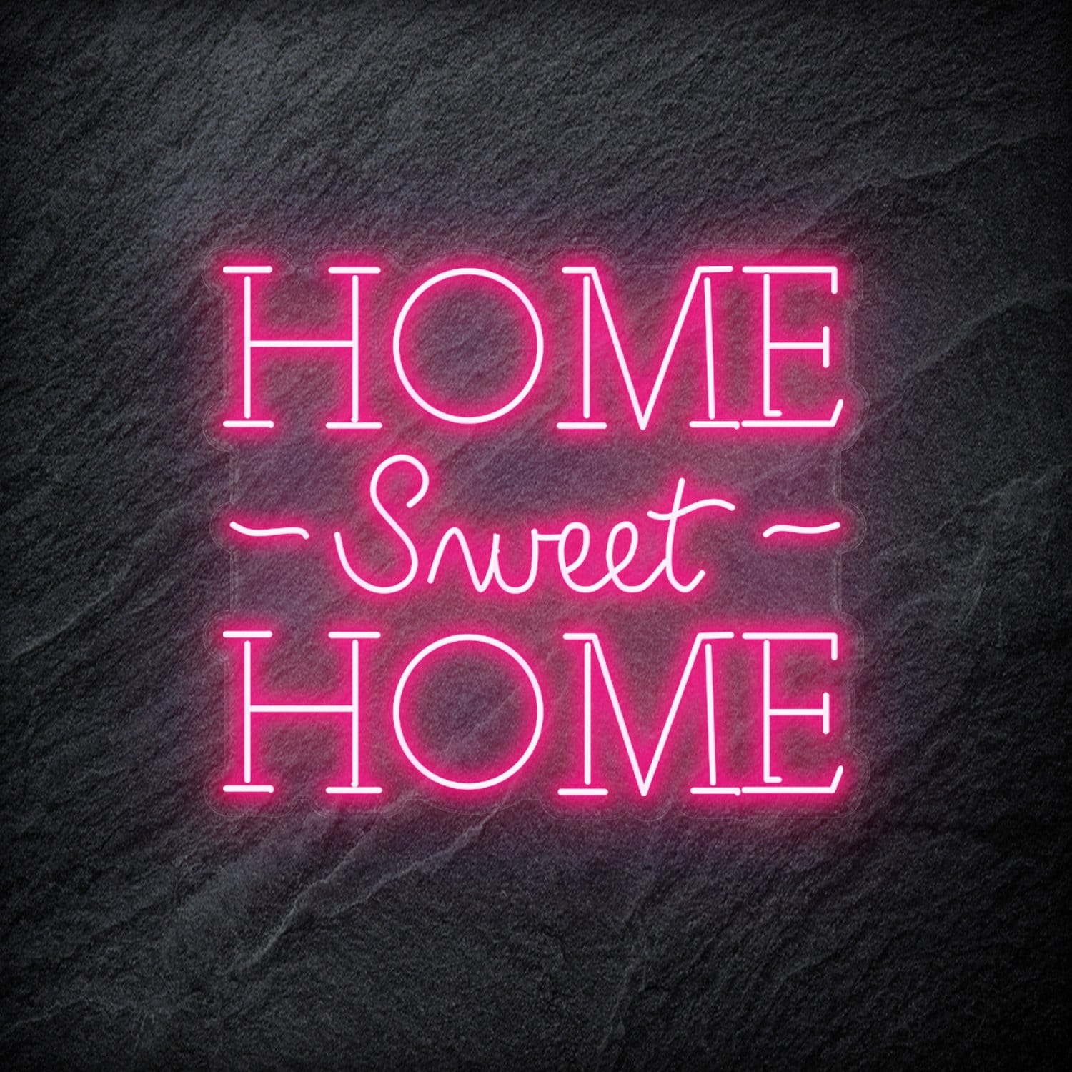 "Home Sweet Home" LED Neonschild - NEONEVERGLOW
