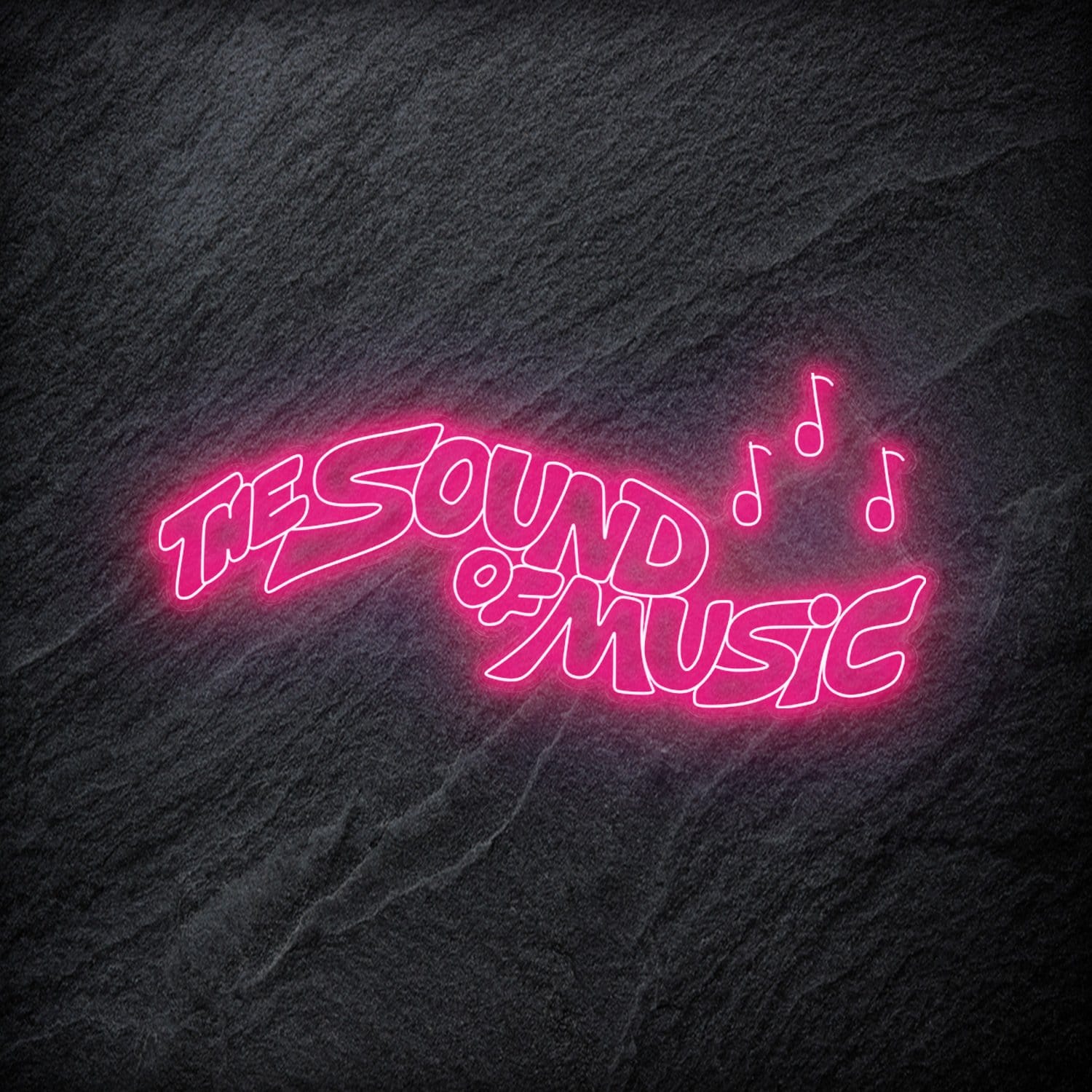 " The Sound Of Music" LED Neon Schild - NEONEVERGLOW