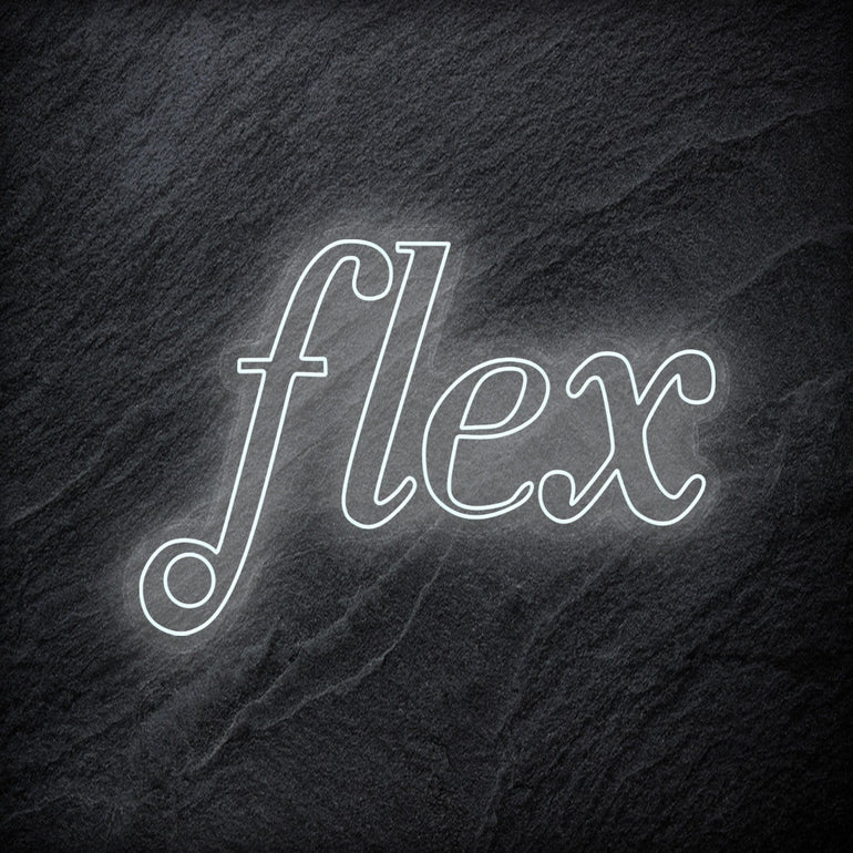 "Flex" LED Neonschild - NEONEVERGLOW