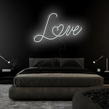 "Love" LED Neonschild Sign Schriftzug - NEONEVERGLOW