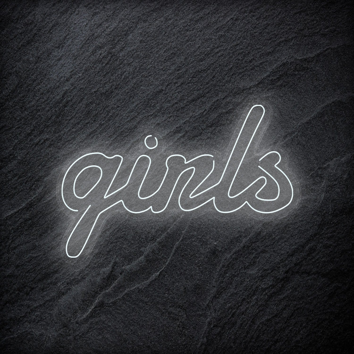 "Girls" LED Neon Schrifzug - NEONEVERGLOW