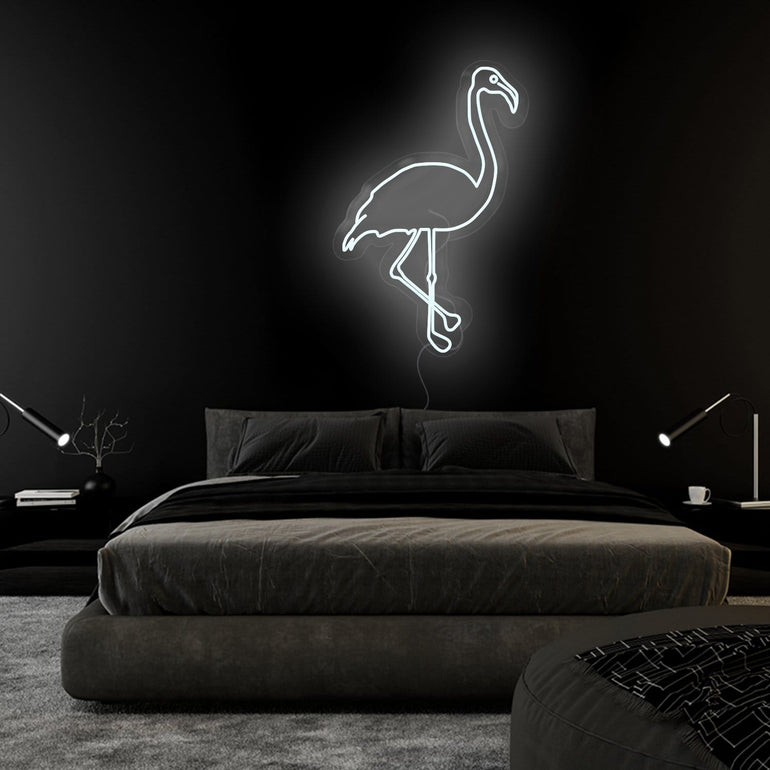 "Gans Bird" LED Neonschild Sign Schriftzug - NEONEVERGLOW