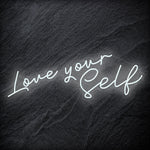 "Love Yourself" LED Neon Schriftzug - NEONEVERGLOW