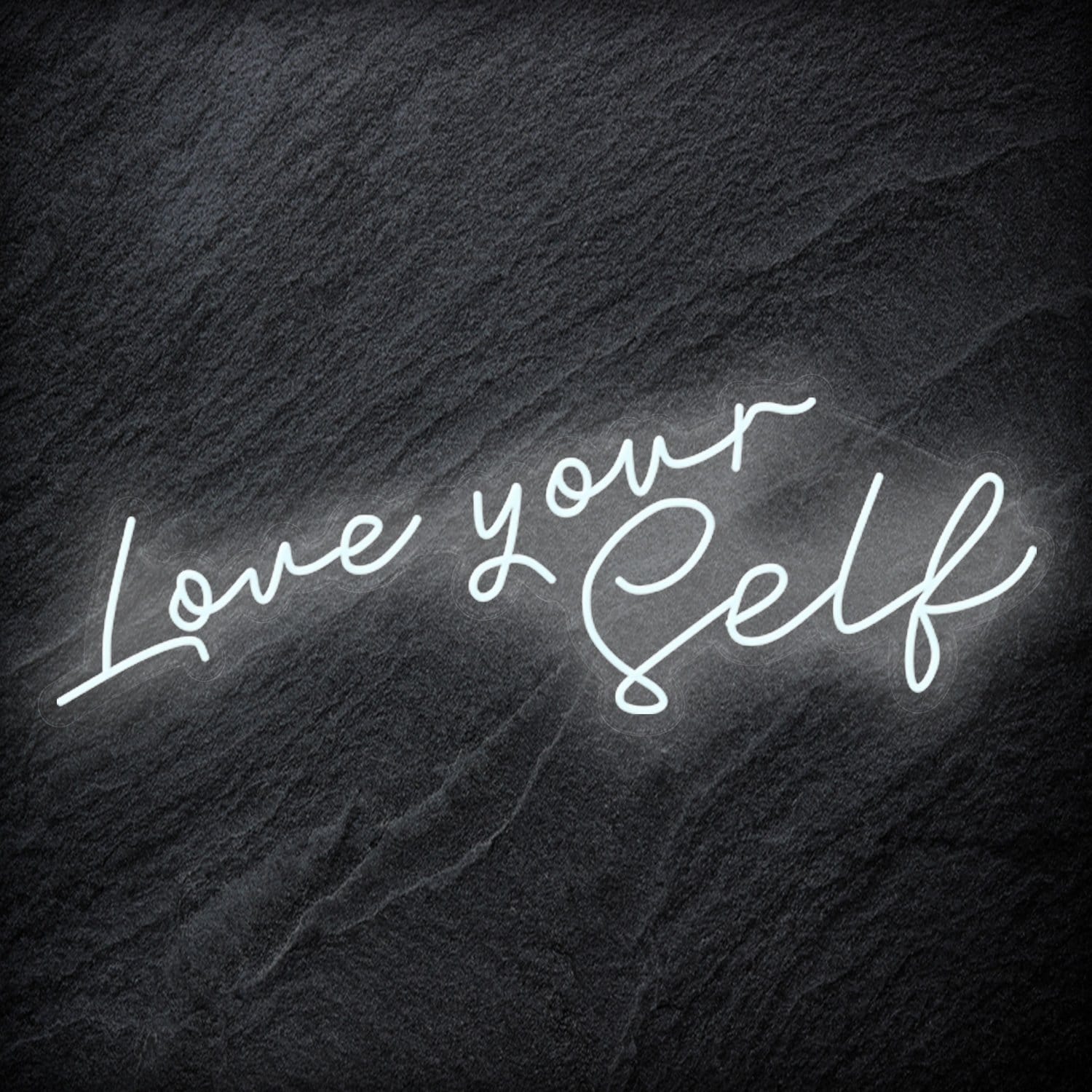 "Love Yourself" LED Neon Schriftzug - NEONEVERGLOW