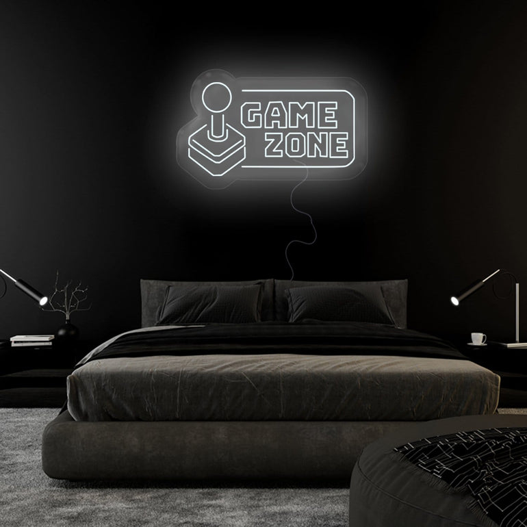 "Game Zone" LED Neonschild Sign - NEONEVERGLOW