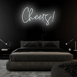 "Cheers" LED Neon Sign Schriftzug - NEONEVERGLOW