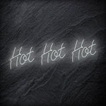 "Hot Hot Hot" LED Neon Schriftzug - NEONEVERGLOW