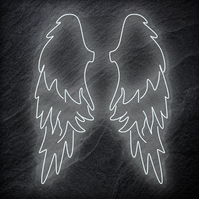 "Flügel Wings" LED Neonschild Sign - NEONEVERGLOW