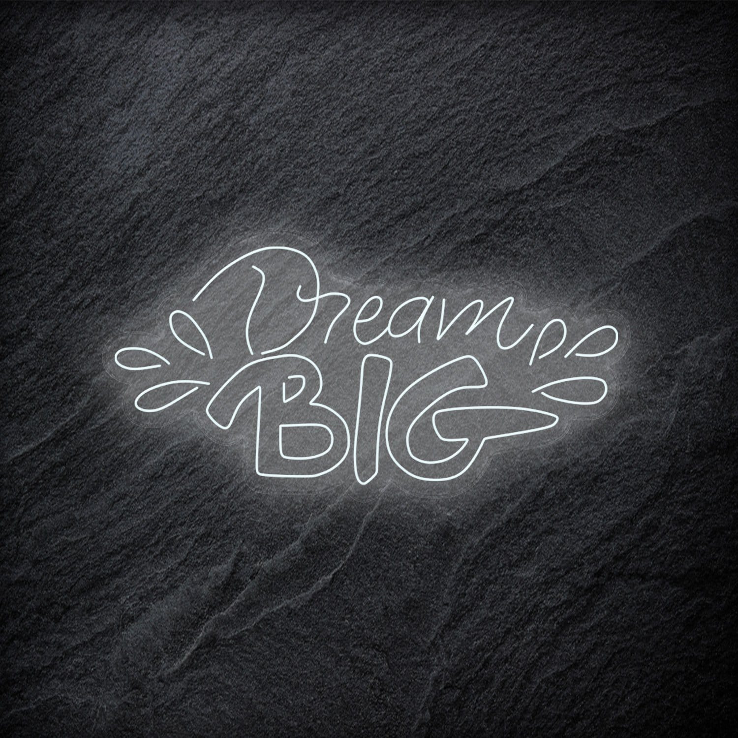 "Dream Big" LED Neonschild - NEONEVERGLOW