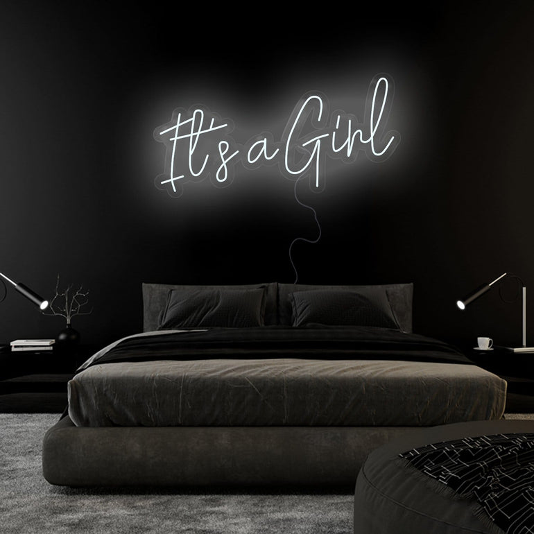 It´s a Girl LED Neonschild Sign Schriftzug - NEONEVERGLOW