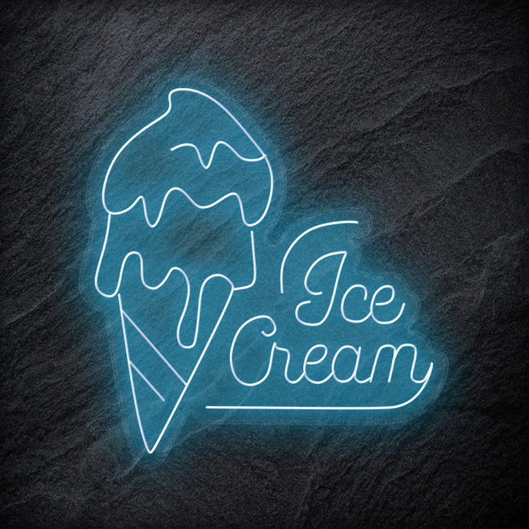 " Ice Cream Eis" LED Neonschild - NEONEVERGLOW