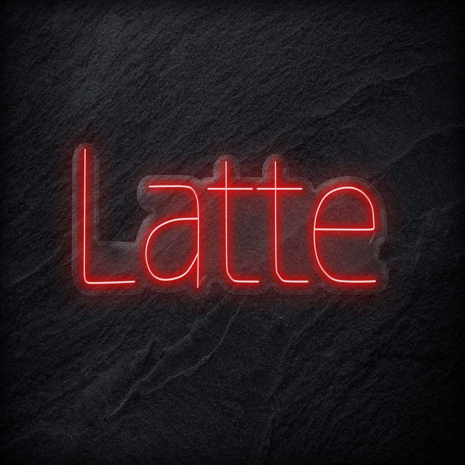 "Latte Coffee" LED  Neon Schriftzug - NEONEVERGLOW