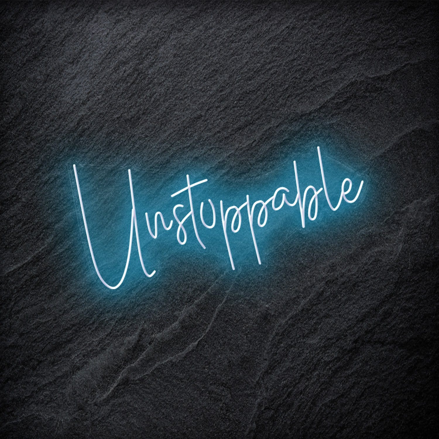 "Unstoppable" LED Neon Schriftzug - NEONEVERGLOW