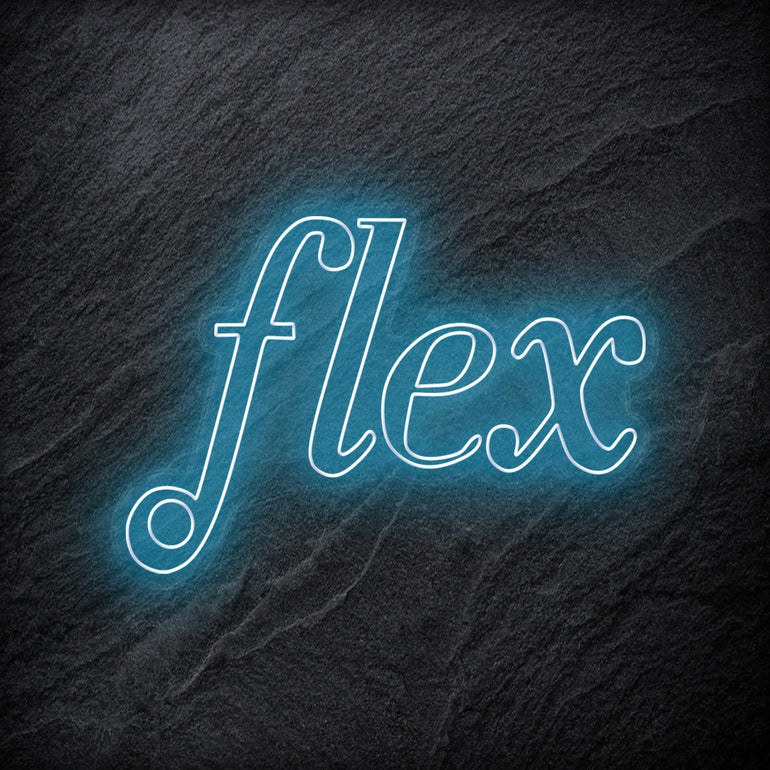"Flex" LED Neonschild - NEONEVERGLOW