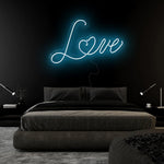 "Love" LED Neonschild Sign Schriftzug - NEONEVERGLOW