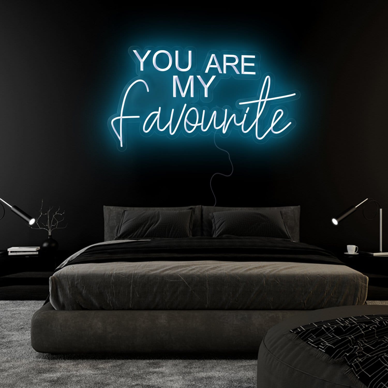 "You Are My Favourite" LED Neonschild Sign Schriftzug - NEONEVERGLOW