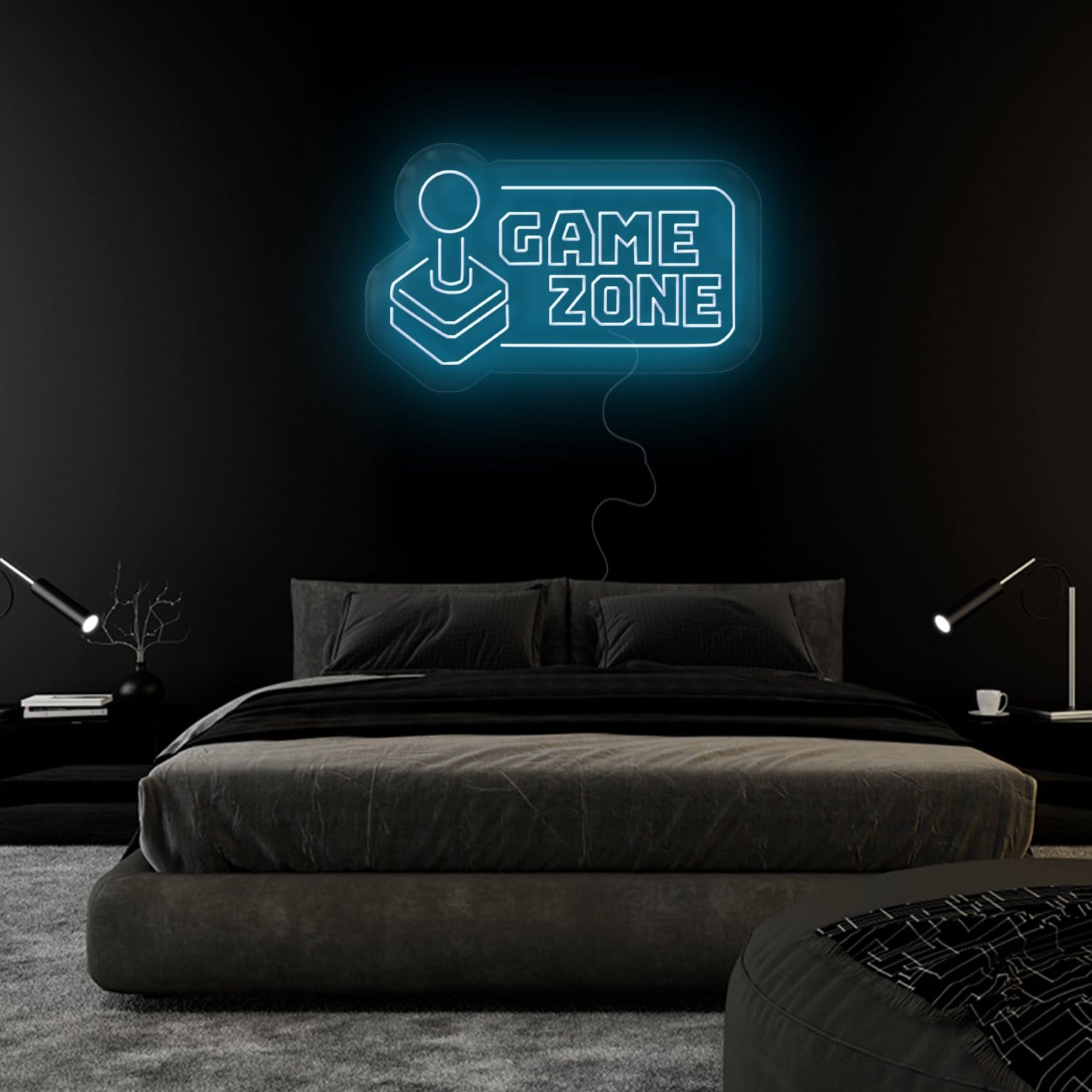 "Game Zone" LED Neonschild Sign - NEONEVERGLOW