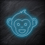 "Affe Monkey" LED Neonschild - NEONEVERGLOW