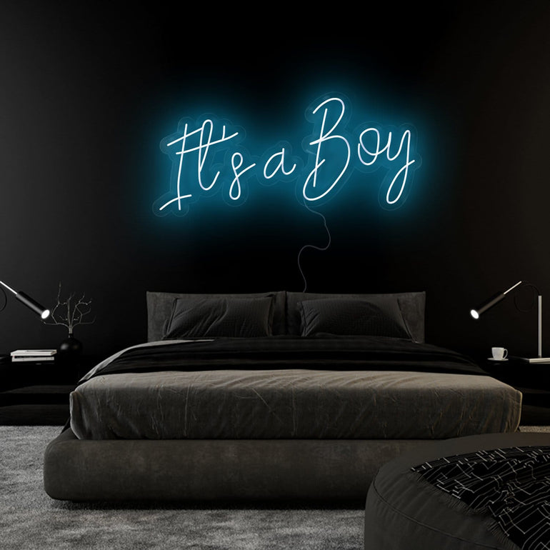 It´s a Boy LED Neonschild Sign Schriftzug - NEONEVERGLOW