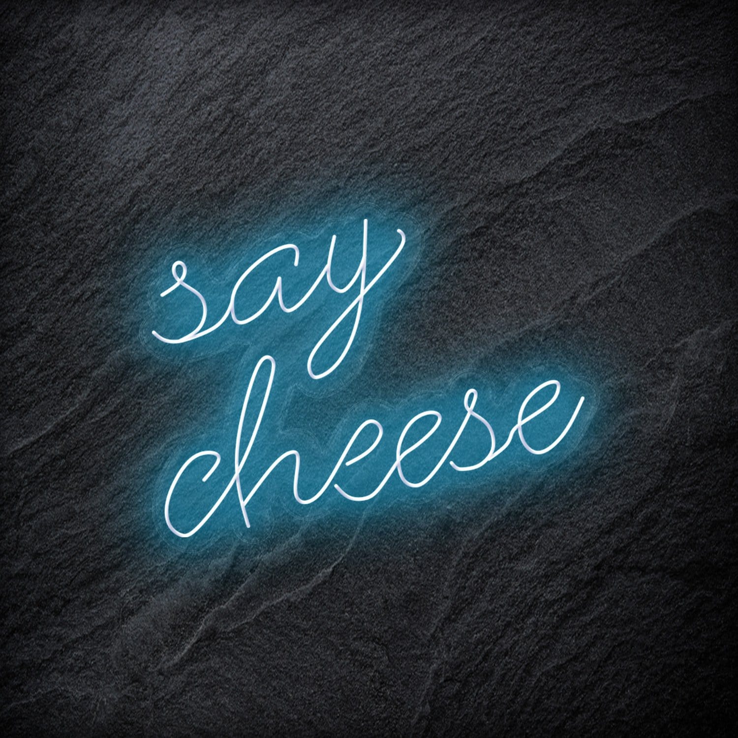 "Say Cheese" LED Neon Schriftzug - NEONEVERGLOW