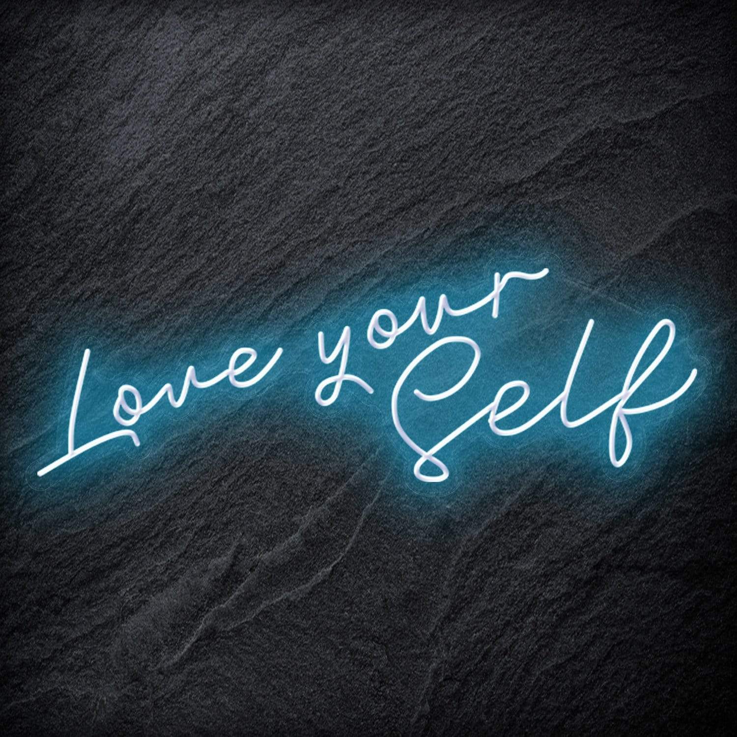 "Love Yourself" LED Neon Schriftzug - NEONEVERGLOW