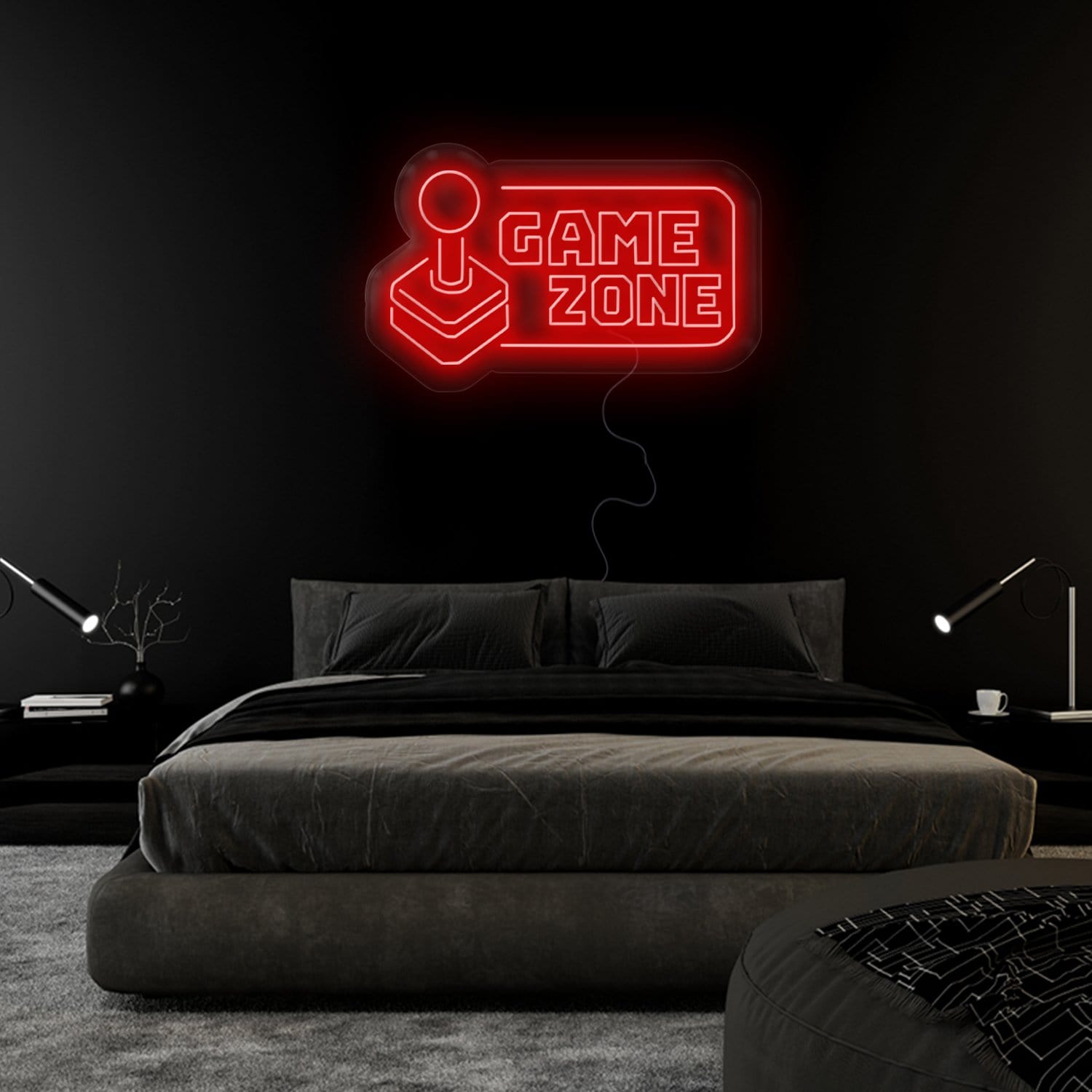 "Game Zone" LED Neonschild Sign - NEONEVERGLOW