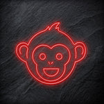 "Affe Monkey" LED Neonschild - NEONEVERGLOW