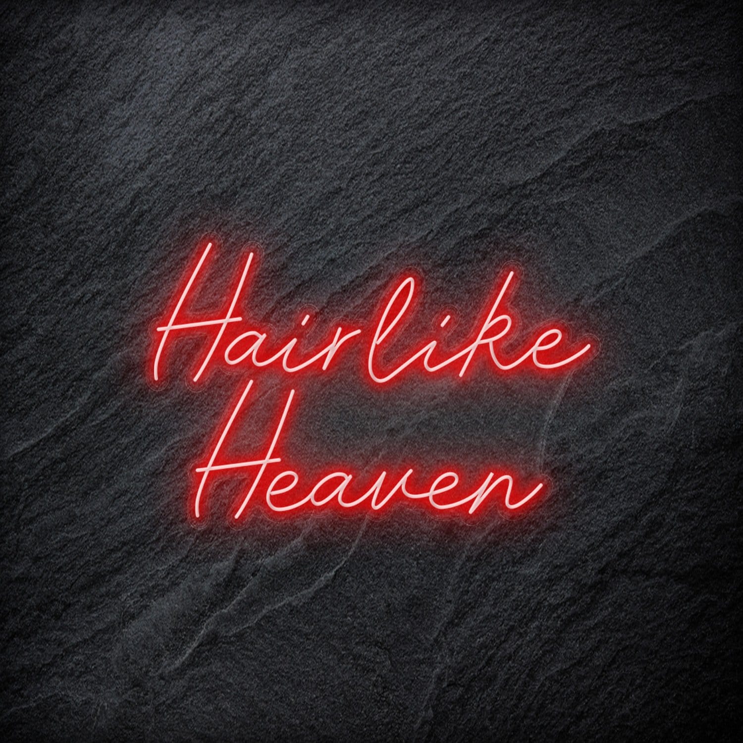 "Hairlike Heaven" LED Neon Schriftzug - NEONEVERGLOW