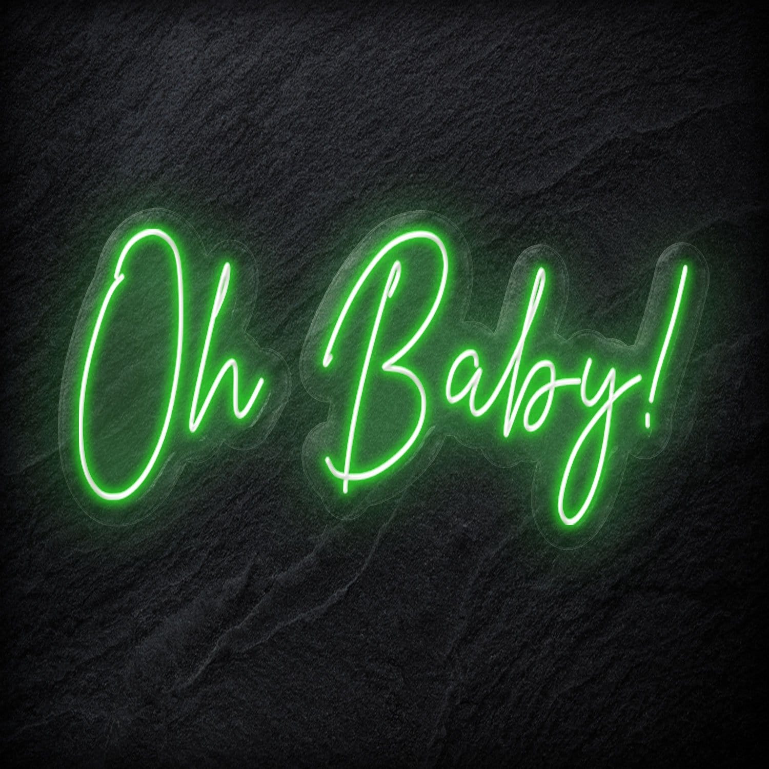 "Oh Baby" LED Neon Sign Schriftzug - NEONEVERGLOW