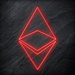 "Ethereum" LED Neonschild - NEONEVERGLOW