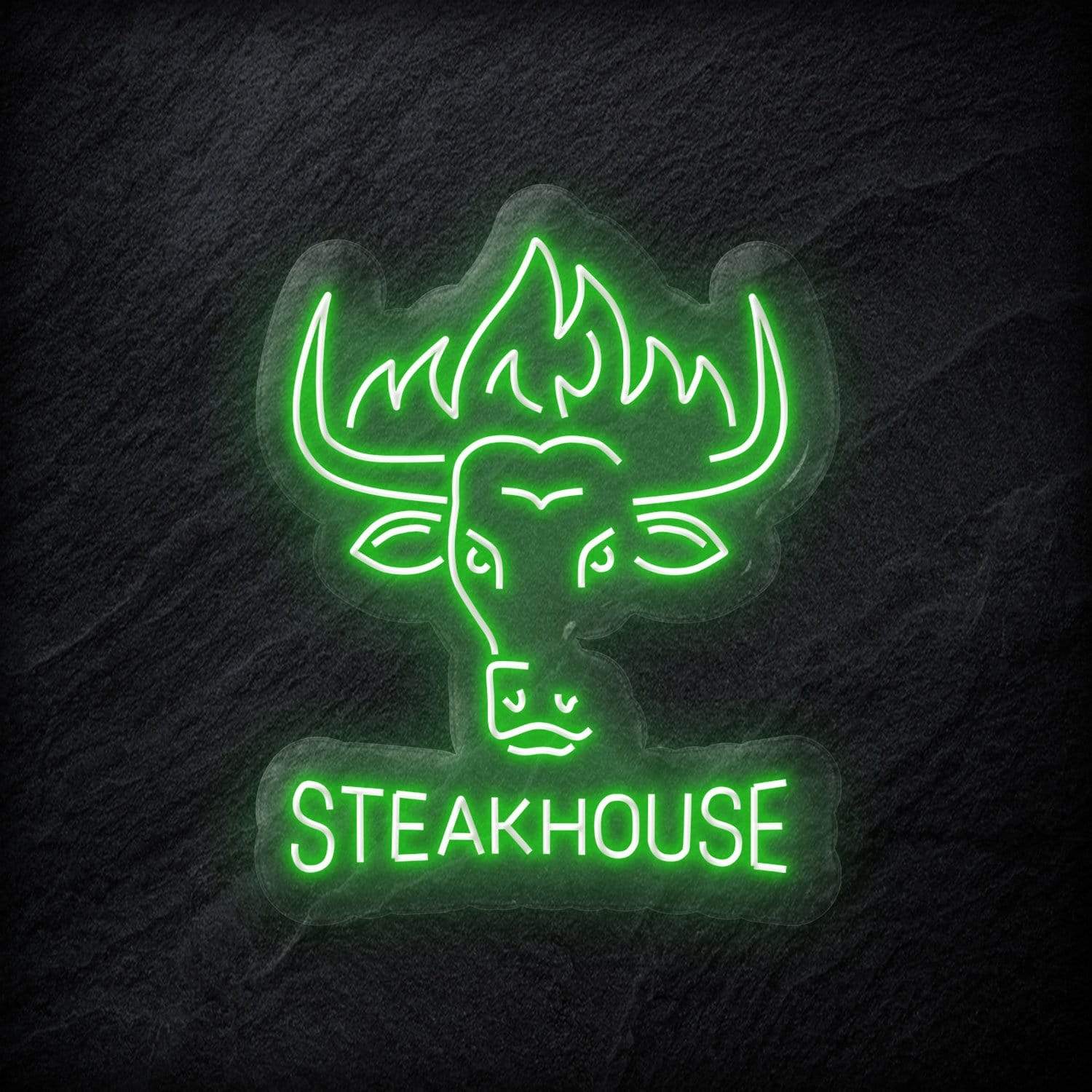 "Steakhouse Restaurant" LED Neon Schild - NEONEVERGLOW