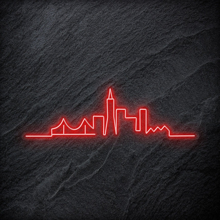 "Skyline " LED Neonschild - NEONEVERGLOW