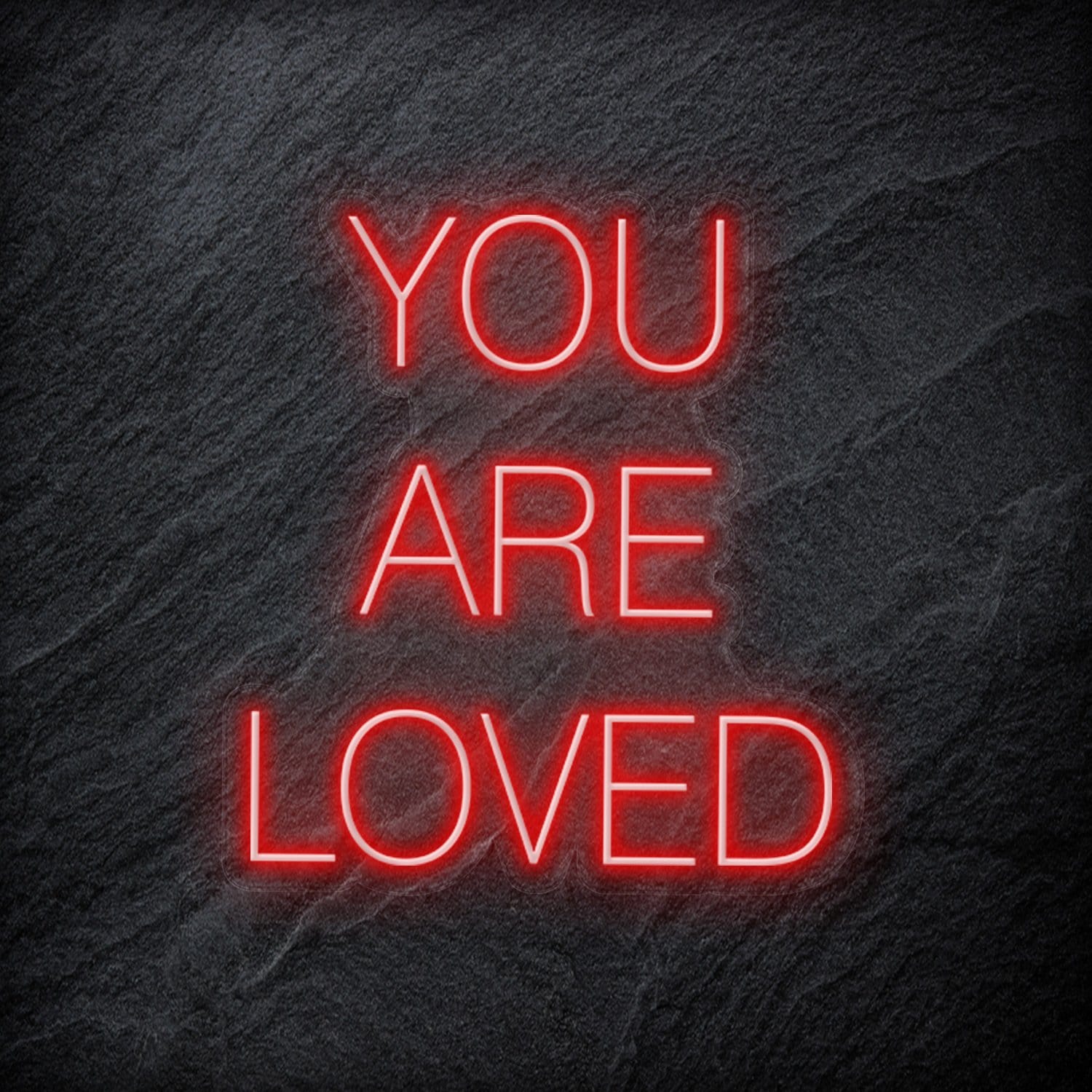 "You Are Loved" LED Neon Schriftzug - NEONEVERGLOW