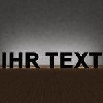 3D LED Leuchtbuchstaben " Rückleuchter " - Personalisieren - NEONEVERGLOW