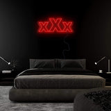 "xXx" LED Neonschild Sign Schriftzug - NEONEVERGLOW